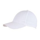 6 segmentowa czapka PITCHER, biały