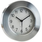 Aluminiowy zegar VENUS, srebrny