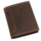 Skórzany portfel WILD THING, brązowy