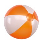 Piłka plażowa ATLANTIC, biały, pomarańczowy