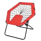 Krzesło bungee CHILL OUT, czarny, czerwony