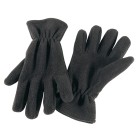 Rękawiczki z włókna polarowego ANTARTIC, czarny