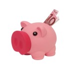 Skarbonka w kształcie świnki MONEY COLLECTOR, różowy