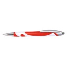 Długopis MODERN, biały, czerwony