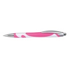 Długopis MODERN, biały, różowy