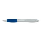 Długopis SWAY, niebieski, srebrny