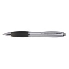 Długopis SWAY, czarny, srebrny