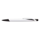 Długopis DAYTONA, biały, czarny