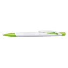 Długopis DAYTONA, biały, zielony