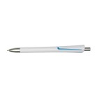 Długopis OREGON, biały, jasnoniebieski
