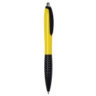 Długopis JUMP, czarny, żółty