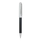 Metalowy długopis COLUMN, czarny, srebrny